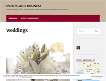 Tablet Screenshot of eventsandbusiness.wordpress.com