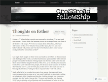 Tablet Screenshot of crossroadfellowshipclarksdale.wordpress.com