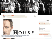 Tablet Screenshot of filmbite.wordpress.com
