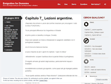 Tablet Screenshot of emigrationfordummies.wordpress.com