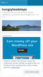 Mobile Screenshot of hungryfoodsteps.wordpress.com