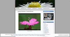 Desktop Screenshot of blumengedichte.wordpress.com