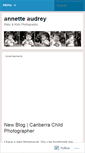 Mobile Screenshot of annetteaudrey.wordpress.com