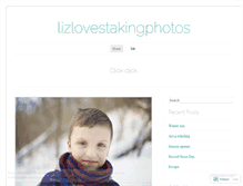 Tablet Screenshot of lizlovestakingphotos.wordpress.com