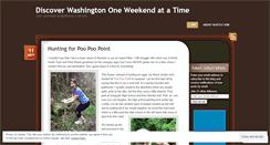 Desktop Screenshot of discoverwashingtononeweekendatatime.wordpress.com