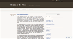 Desktop Screenshot of abreastofthetimes.wordpress.com
