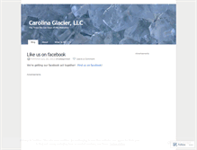 Tablet Screenshot of carolinaglacier.wordpress.com