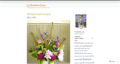 Desktop Screenshot of 33barefootlane.wordpress.com