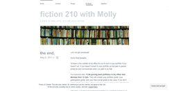 Desktop Screenshot of fiction210.wordpress.com