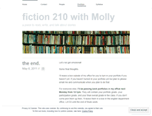 Tablet Screenshot of fiction210.wordpress.com