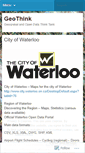 Mobile Screenshot of geothink.wordpress.com