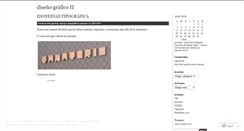 Desktop Screenshot of disenografico2.wordpress.com