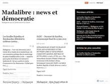 Tablet Screenshot of madalibre.wordpress.com