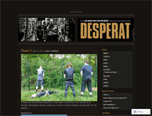 Tablet Screenshot of desperathardcore.wordpress.com