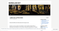 Desktop Screenshot of marmaladeboyisa.wordpress.com