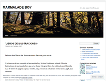 Tablet Screenshot of marmaladeboyisa.wordpress.com