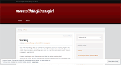 Desktop Screenshot of movewiththefitnessgirl.wordpress.com