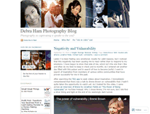 Tablet Screenshot of debrahamphoto.wordpress.com