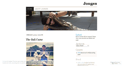 Desktop Screenshot of jongsu.wordpress.com