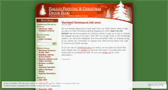 Desktop Screenshot of hallcochristmas.wordpress.com