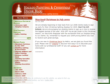 Tablet Screenshot of hallcochristmas.wordpress.com