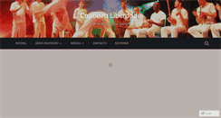 Desktop Screenshot of capoeiraliberdade.wordpress.com