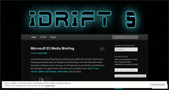 Desktop Screenshot of idrift5.wordpress.com