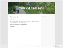 Tablet Screenshot of kippslane.wordpress.com