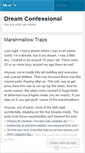 Mobile Screenshot of dreamconfessional.wordpress.com