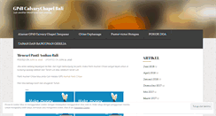 Desktop Screenshot of mylifevictor.wordpress.com