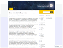 Tablet Screenshot of andrson.wordpress.com
