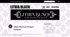 Desktop Screenshot of lithiablack.wordpress.com