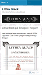 Mobile Screenshot of lithiablack.wordpress.com