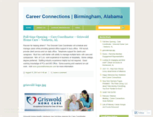 Tablet Screenshot of careerconnectionsbirmingham.wordpress.com