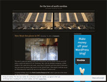 Tablet Screenshot of nclove.wordpress.com