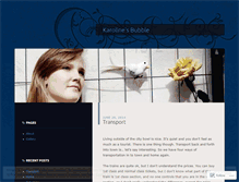 Tablet Screenshot of karolinebank.wordpress.com