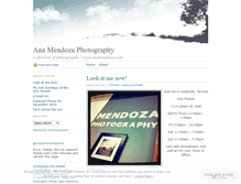 Tablet Screenshot of mendozaphotography.wordpress.com