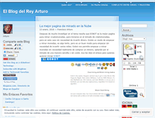 Tablet Screenshot of elreyarturo28.wordpress.com
