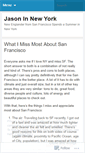 Mobile Screenshot of jasonmandell.wordpress.com