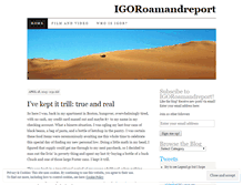 Tablet Screenshot of igoroamandreport.wordpress.com