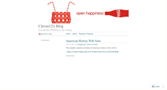 Desktop Screenshot of clevee12.wordpress.com