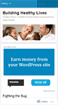Mobile Screenshot of buildinghealthylives.wordpress.com
