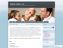 Tablet Screenshot of buildinghealthylives.wordpress.com