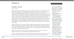 Desktop Screenshot of lavidasegunfuriosok.wordpress.com