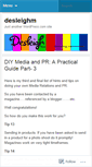 Mobile Screenshot of desleighm.wordpress.com