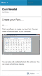Mobile Screenshot of comworld01.wordpress.com