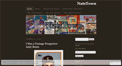 Desktop Screenshot of natscards.wordpress.com