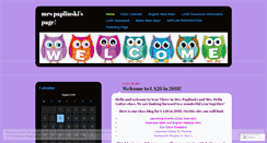 Desktop Screenshot of mrspaplinski.wordpress.com