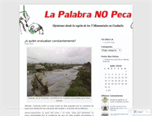 Tablet Screenshot of lapalabranopeca.wordpress.com