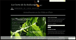 Desktop Screenshot of lacortedelaseduccion.wordpress.com